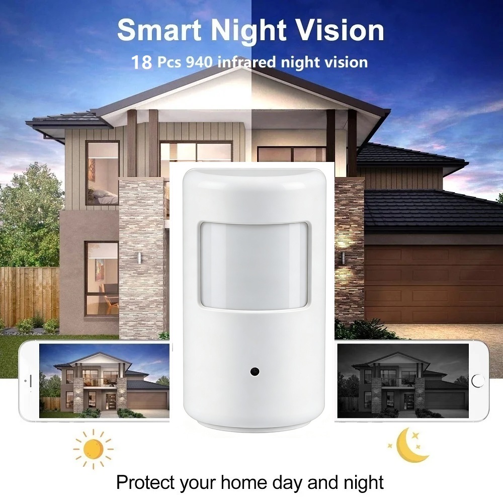Tuya Smart Mini PIR Style WiFi - đánh giá và giá Home Security Hidden Cameras
