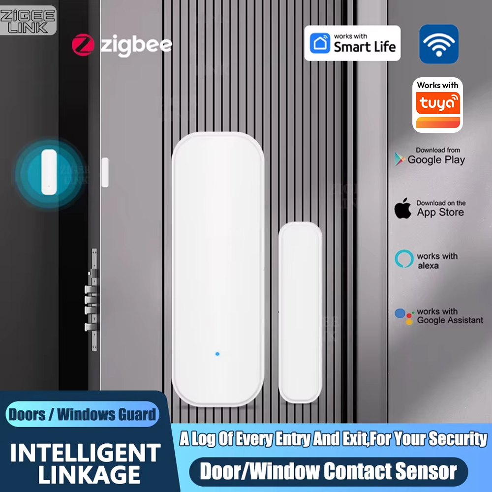 ZigBee Door Window Sensor Wire - đánh giá và giá Home Security Systems Wireless