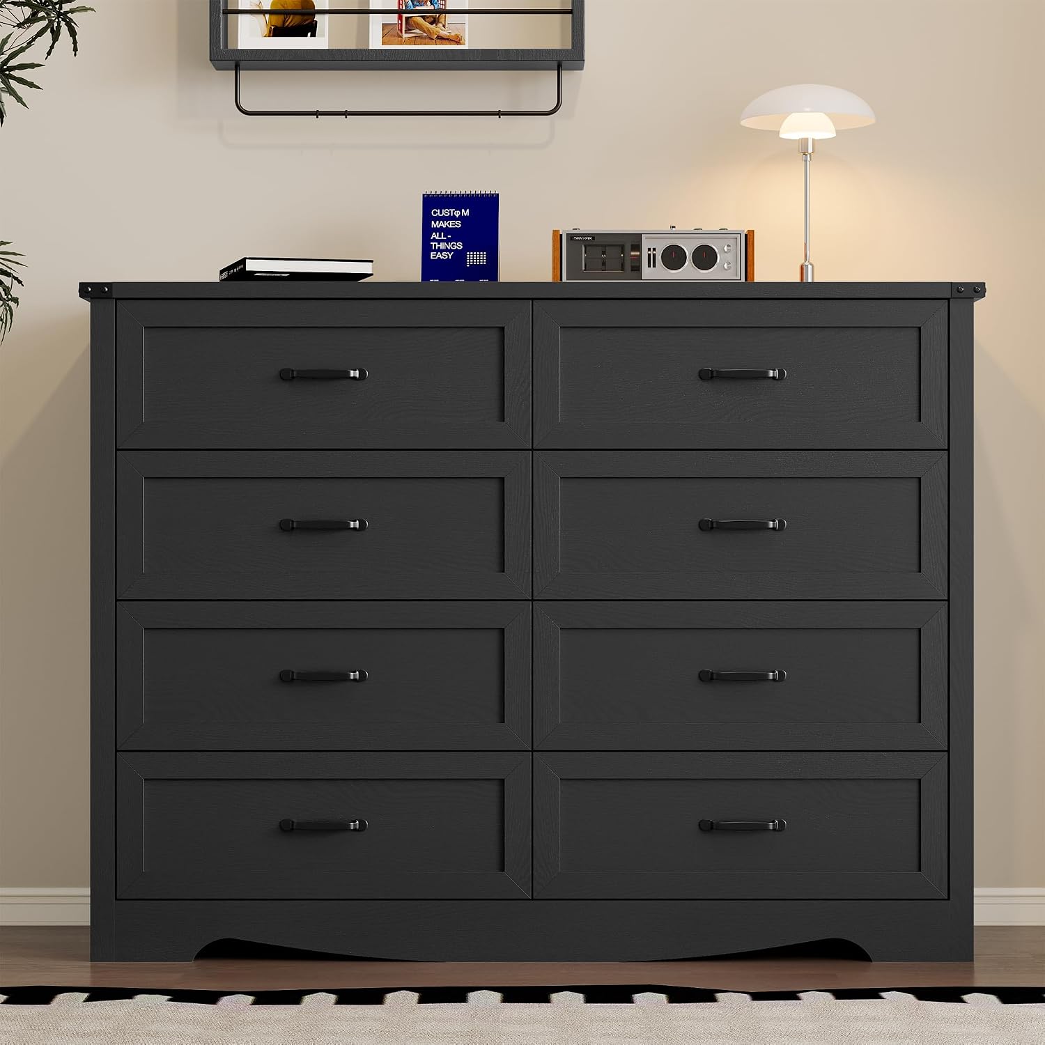 Modern Wooden 8-Drawer Bedroom - đánh giá và giá Home Security Tips