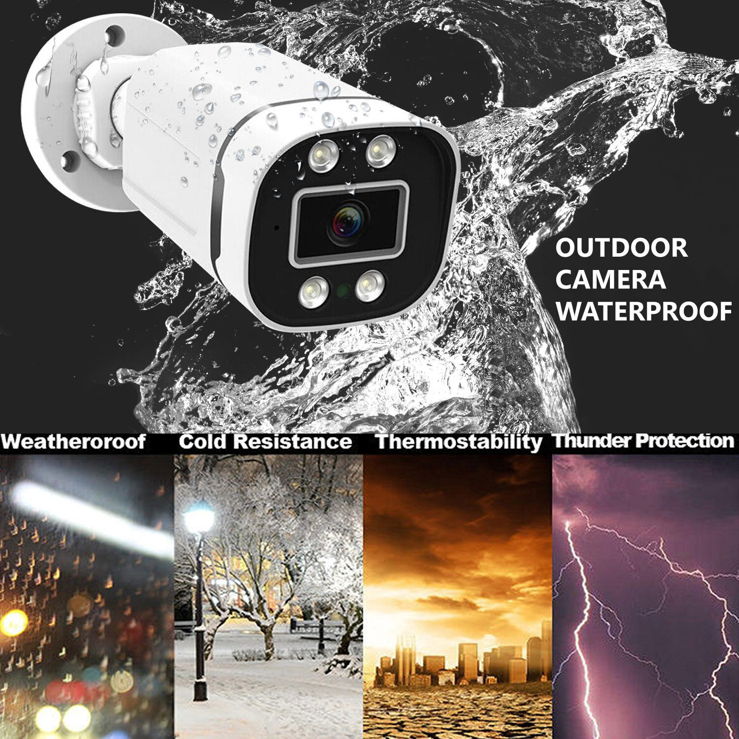4CH 8CH AHD 2MP 5MP AHD Outdoo - đánh giá và giá Home Security And Camera Systems
