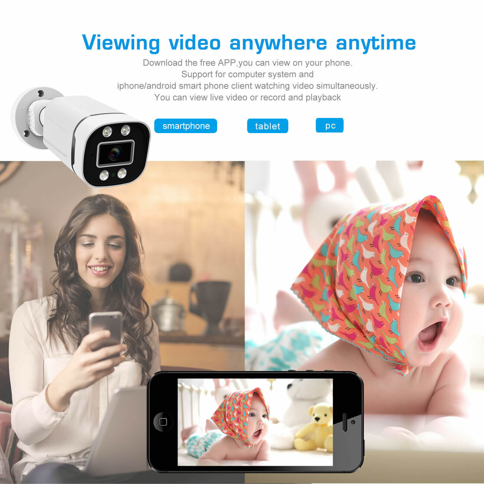 4CH 8CH AHD 2MP 5MP AHD Outdoo - đánh giá và giá Home Security And Camera Systems
