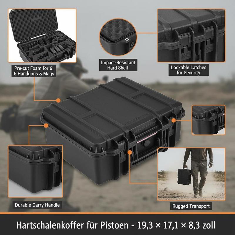 Gun Storage Box 15 x 12 x 10 I - đánh giá và giá Home Security Gun