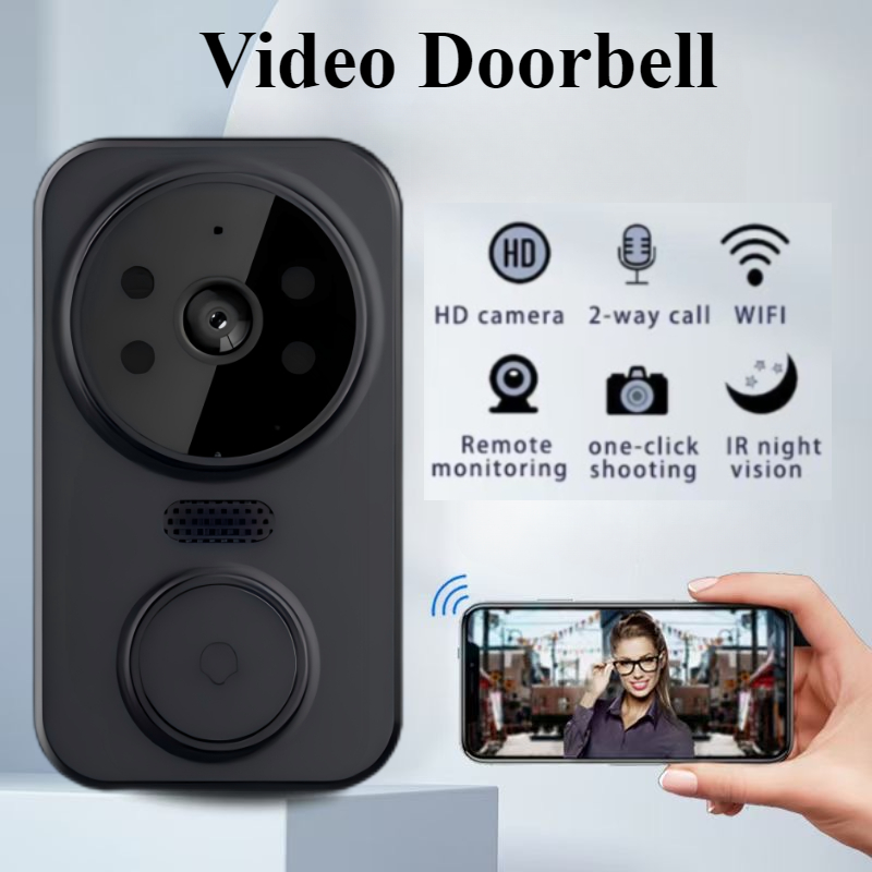 Smart Home Wireless Doorbells  - đánh giá và giá Home Security Ring Camera