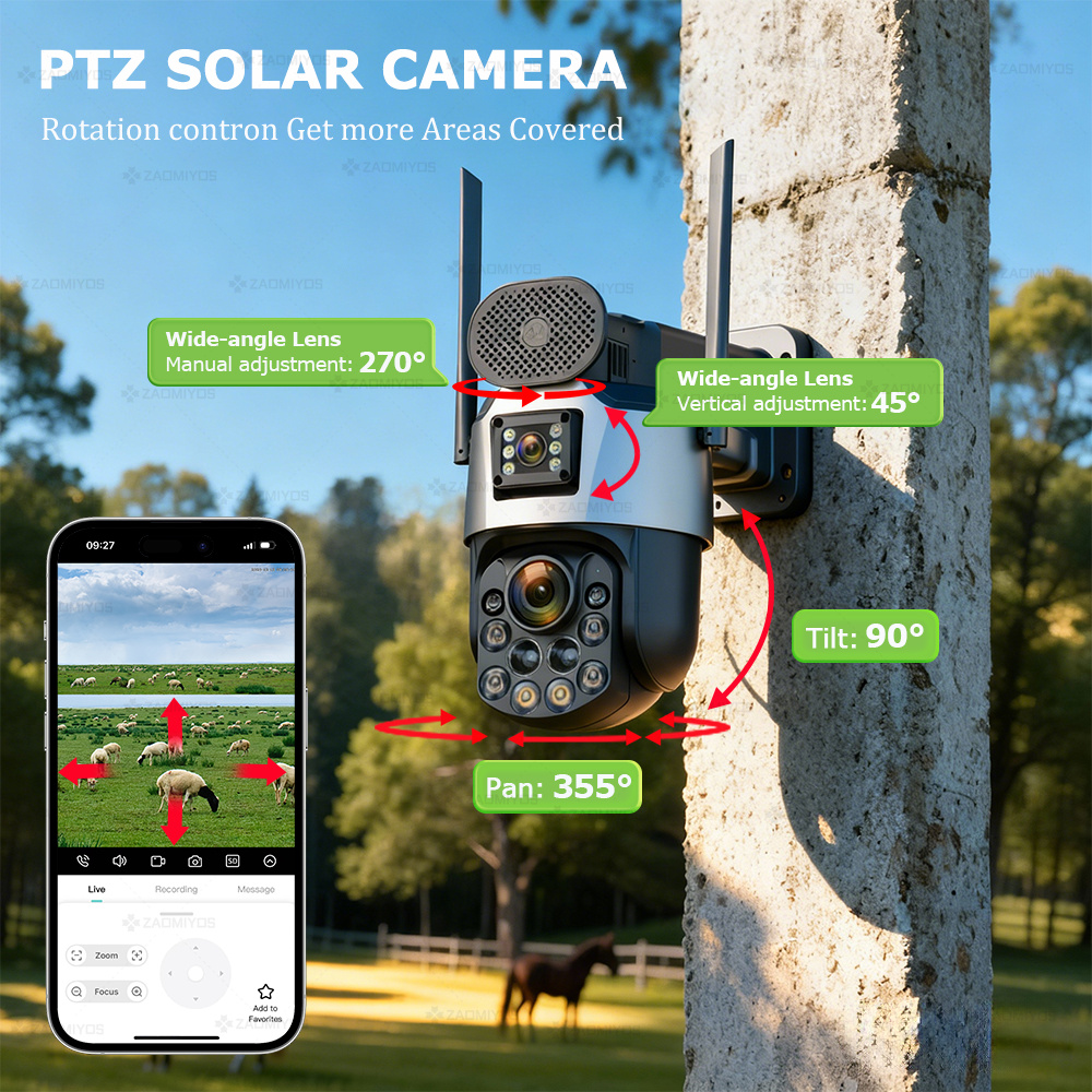 Dual Lens Home Outdoor Surveil - đánh giá và giá Home Security Services