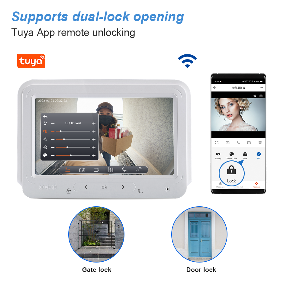 Smart Video Intercom System 2/ - đánh giá và giá Home Security Units